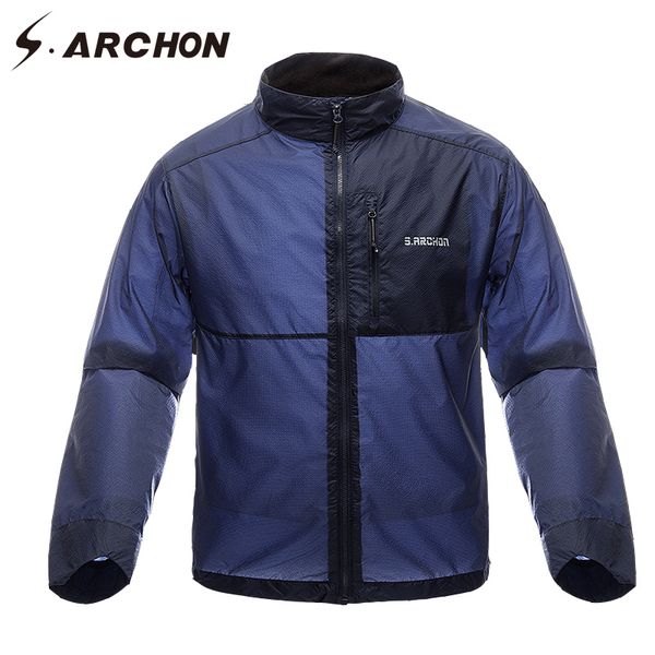 s.archon sunscreen waterproof army skin men jacket casual tactical camouflage quick dry hiking jacket portable coat, Blue;black
s.archon sunscreen waterproof army skin men jacket casual tactical camouflage quick dry hiking jacket portable coat, Blue;black