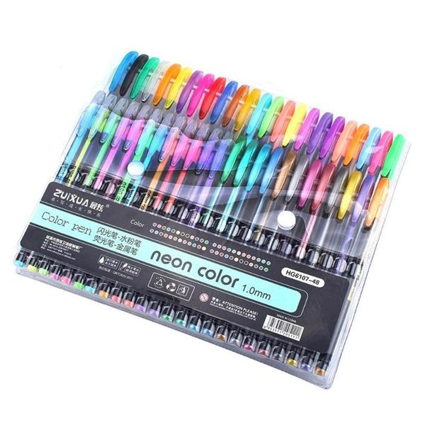 48colors fluorescent water pastel metal children's greeting student books journals card gra coloring pen drawing marker art d0l8
48colors fluorescent water pastel metal children's greeting student books journals card gra coloring pen drawing marker art d0l8
