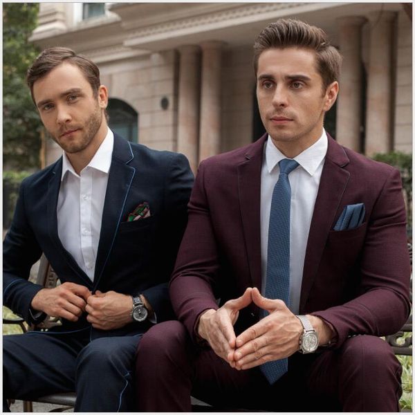 ready to wear new design two pieces (blazer+pant) wedding bridegroom suits with notched lapel one button business formal men tuxedos, Black;gray
ready to wear new design two pieces (blazer+pant) wedding bridegroom suits with notched lapel one button business formal men tuxedos, Black;gray