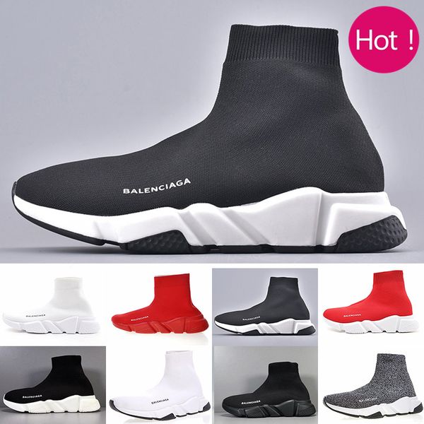 2019 designers men women speed trainer sock shoes black white red glitter flat fashion mens trainers runner size 36-45 w1-2q
2019 designers men women speed trainer sock shoes black white red glitter flat fashion mens trainers runner size 36-45 w1-2q