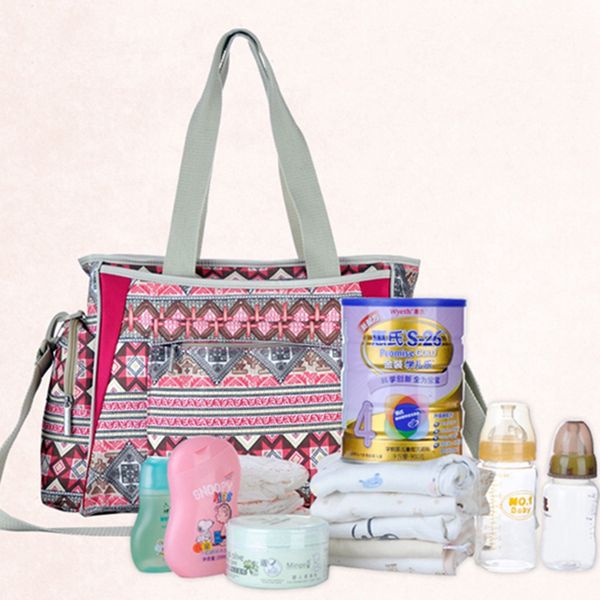 multifunctional single shoulder diaper bag slung simple printed canvas portable mummy maternity diaper nappy stroller bag
multifunctional single shoulder diaper bag slung simple printed canvas portable mummy maternity diaper nappy stroller bag