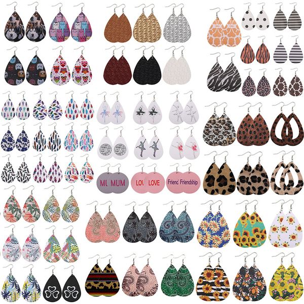 new design pu leather earrings printing multistyle waterdrop earring dangle animal flower teardrop ear hook eardrop women jewelry gifts, Golden;silver
new design pu leather earrings printing multistyle waterdrop earring dangle animal flower teardrop ear hook eardrop women jewelry gifts, Golden;silver