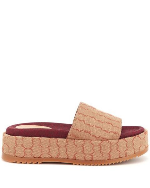 womens fashion slippers coated-canvas platform sandals with chunky self-covered platform height 60 mm size euro 35-42, Black
womens fashion slippers coated-canvas platform sandals with chunky self-covered platform height 60 mm size euro 35-42, Black