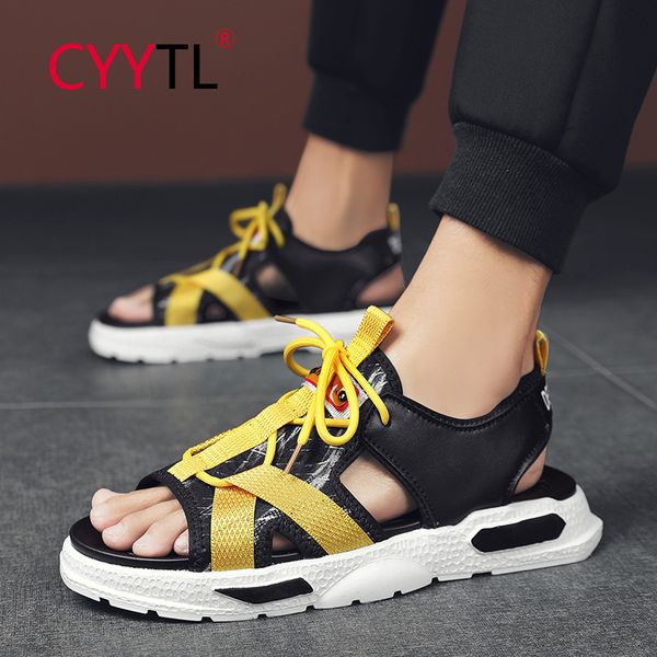 cyytl open toe men sandals gladiators casual roman shoes outdoor breathable men's slippers summer comfortable light sandalias, Black
cyytl open toe men sandals gladiators casual roman shoes outdoor breathable men's slippers summer comfortable light sandalias, Black