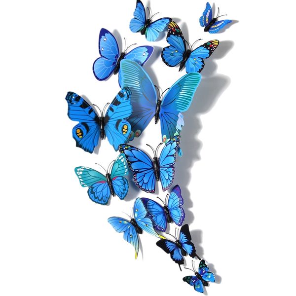12 pieces / set 3d simulation butterfly wall sticker art design decal wall sticker home decoration
12 pieces / set 3d simulation butterfly wall sticker art design decal wall sticker home decoration