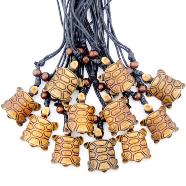 jewelry wholesale jewelry 12pcs tribal style lovely brown sea turtles pendants imitation yak bone carved necklace gift mn145, Silver 
jewelry wholesale jewelry 12pcs tribal style lovely brown sea turtles pendants imitation yak bone carved necklace gift mn145, Silver