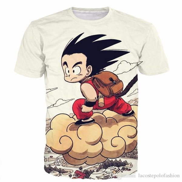 the dragen ball goku print man tshirt designer super saiyan summer cloth hemme casual breathable, White;black
the dragen ball goku print man tshirt designer super saiyan summer cloth hemme casual breathable, White;black