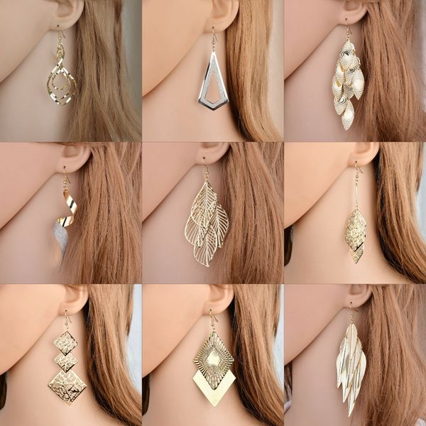 2019fashion metal irregular personality hollow multi-layerladies wild scrub earrings retro wild earrings, Silver
2019fashion metal irregular personality hollow multi-layerladies wild scrub earrings retro wild earrings, Silver