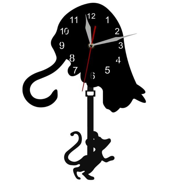 cat and mouse pendulum clock cat and mouse game wall art wall clock modern decor watch pet owners gift
cat and mouse pendulum clock cat and mouse game wall art wall clock modern decor watch pet owners gift