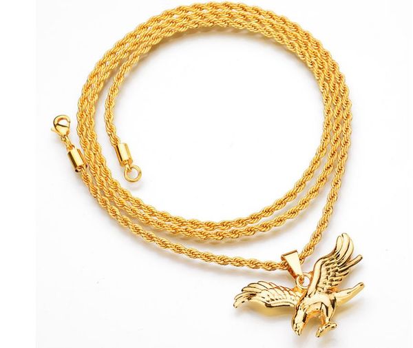 european and american pop fashion hip hop jewelry hawk man personality pendant necklace domineering hawk accessories, Silver
european and american pop fashion hip hop jewelry hawk man personality pendant necklace domineering hawk accessories, Silver