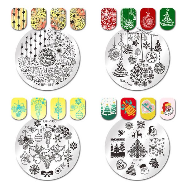 nail christmas template nail art stamper plate snowflake christmas tree santa claus, White
nail christmas template nail art stamper plate snowflake christmas tree santa claus, White