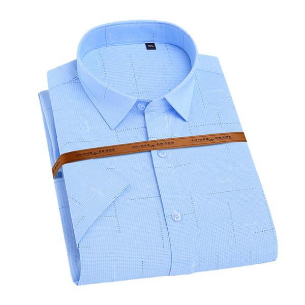 men's casual dress short sleeved shirt bamboo fiber summer man formal business causal social shirts slim fit shirt brand ds383, White;black
men's casual dress short sleeved shirt bamboo fiber summer man formal business causal social shirts slim fit shirt brand ds383, White;black