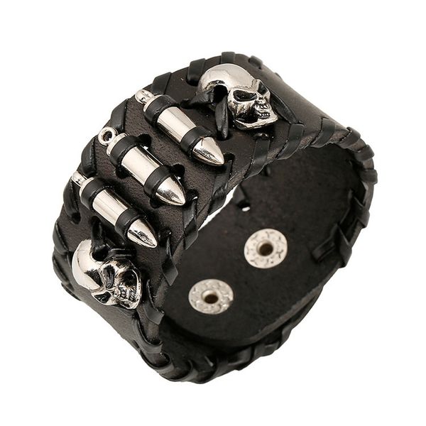 men's and women's leather bracelets, fashion design leather bracelets, metal buckles, Black
men's and women's leather bracelets, fashion design leather bracelets, metal buckles, Black