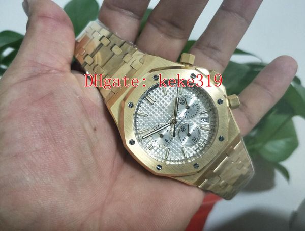 excellent n8 factory 41mm 26320ba.oo.1220ba.01 vk quartz 18k yellow gold chronograph working mens watch watches, Slivery;brown
excellent n8 factory 41mm 26320ba.oo.1220ba.01 vk quartz 18k yellow gold chronograph working mens watch watches, Slivery;brown