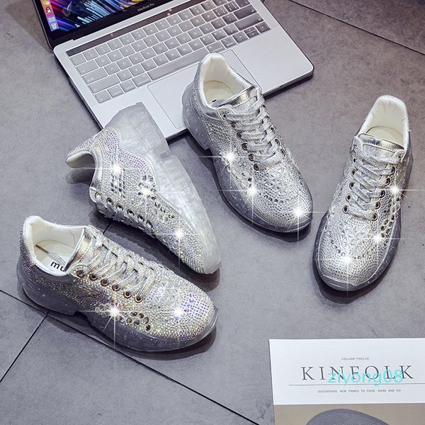 crystal detail sneakers shoes for women lacu up transparent platform casual shoes z08, Black
crystal detail sneakers shoes for women lacu up transparent platform casual shoes z08, Black