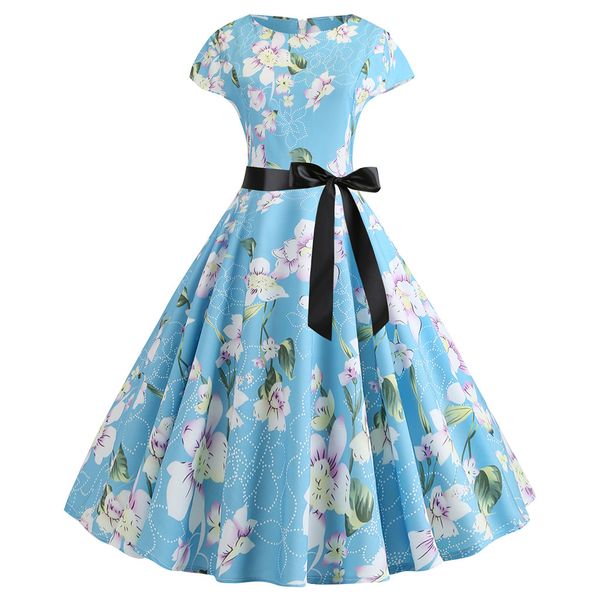 summer dress 2019 female summer dress for women fashion and elegant vintage floral puff with black ribbon, Black;gray
summer dress 2019 female summer dress for women fashion and elegant vintage floral puff with black ribbon, Black;gray