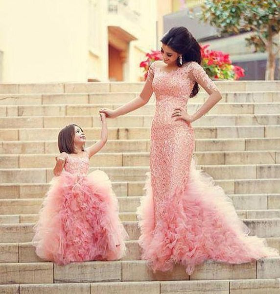 blush pink lace princess flower girls' dresses for wedding christmas kids birthday with crew neck ruffles tulle party gowns, Red;yellow
blush pink lace princess flower girls' dresses for wedding christmas kids birthday with crew neck ruffles tulle party gowns, Red;yellow