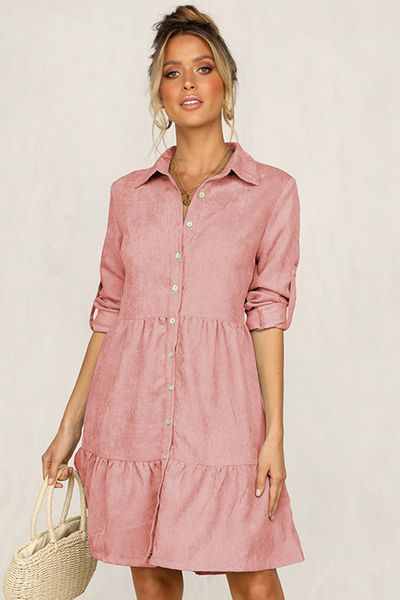 women clothing plus size woman dresses mens designer clothes dress shirts lapel neck pure color single breasted girl gift made in china, Black;gray
women clothing plus size woman dresses mens designer clothes dress shirts lapel neck pure color single breasted girl gift made in china, Black;gray
