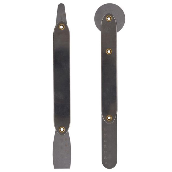 ultra thin metal soft stainless steel 2 in 1 curved screen open tool for mobile phone lcd screen display repair pry tools