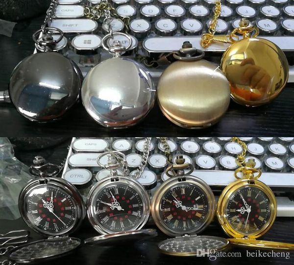 Mix 4Colors Кварцевые часы Ожерелье Цепочка Бронзовый карман Римские часы PW080
Mix 4Colors Кварцевые часы Ожерелье Цепочка Бронзовый карман Римские часы PW080