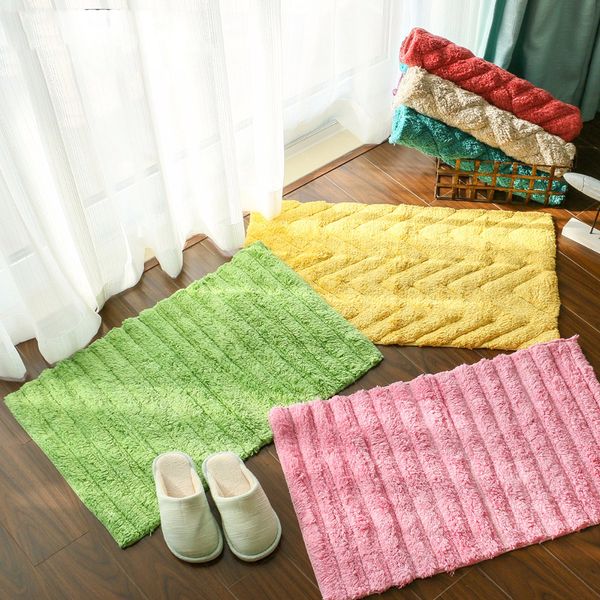 anti-slid bathroom mats cotton tufted mats capacho green stripe bath mat solid bathroom carpet rug tapis de bain 45*75cm
anti-slid bathroom mats cotton tufted mats capacho green stripe bath mat solid bathroom carpet rug tapis de bain 45*75cm