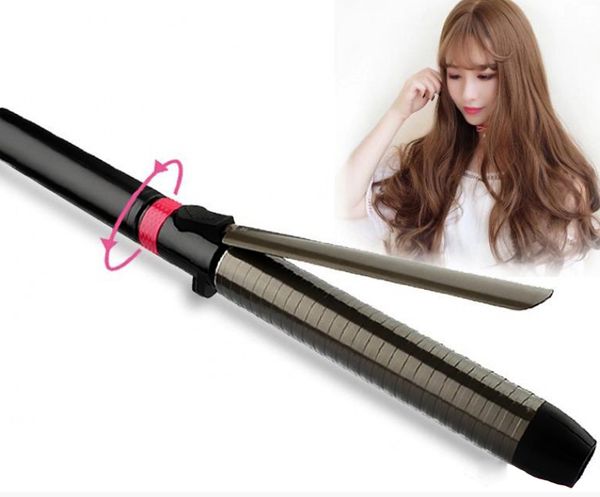 new rotating hair curling wand ceramic hair curler curling iron with clip 360 degree rotating
new rotating hair curling wand ceramic hair curler curling iron with clip 360 degree rotating