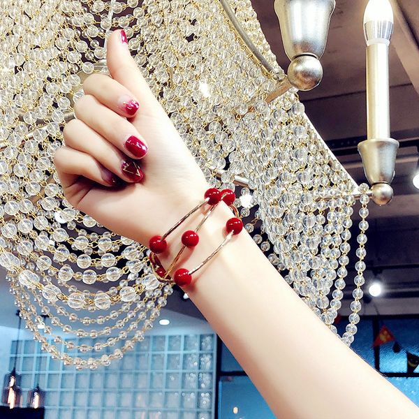 korean version of fashion good luck lucky this year red beads sand gold multi-layer elastic bracelet girl can wrap around 3 laps, Black
korean version of fashion good luck lucky this year red beads sand gold multi-layer elastic bracelet girl can wrap around 3 laps, Black