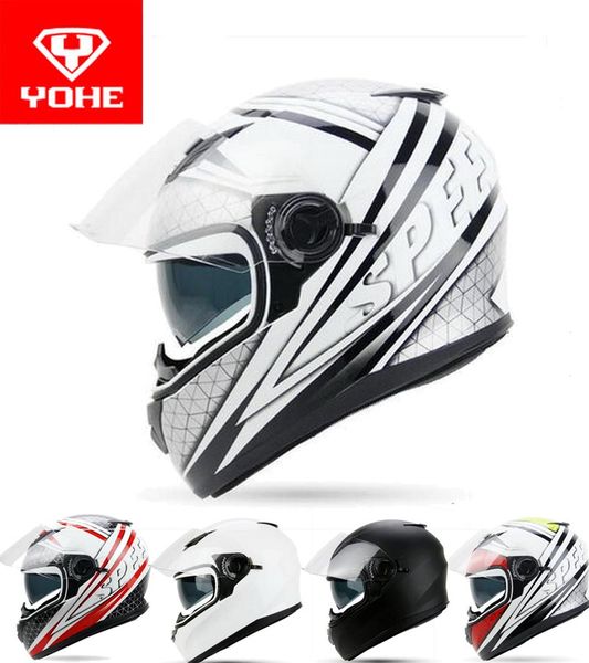 2017 fashion yohe double lens full face motorcycle helmet yh-970 motocross motorbike helmets made of abs / pc lens speed color
2017 fashion yohe double lens full face motorcycle helmet yh-970 motocross motorbike helmets made of abs / pc lens speed color