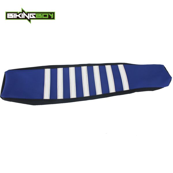 bikingboy blue motocross offroad stripes ribbed gripper soft seat cover for yamaha yzf250 yzf yz-f 250 yzf250 2010 2011 2012
bikingboy blue motocross offroad stripes ribbed gripper soft seat cover for yamaha yzf250 yzf yz-f 250 yzf250 2010 2011 2012