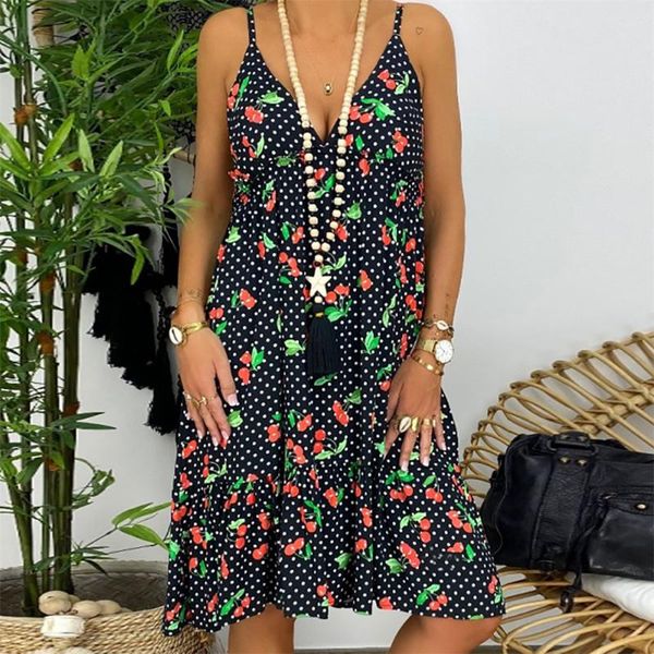 large size dress for women summer 2020 casual loose print color stitching dot printed dresses ladies leisure v neck vestidos, Black;gray
large size dress for women summer 2020 casual loose print color stitching dot printed dresses ladies leisure v neck vestidos, Black;gray