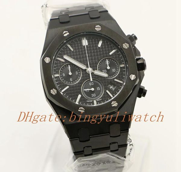 luxury factory watch men vk quartz stainless steel pvd coating black dial ref chronograph work watch men watches, Slivery;brown
luxury factory watch men vk quartz stainless steel pvd coating black dial ref chronograph work watch men watches, Slivery;brown