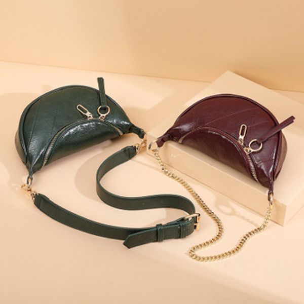 fashion solid hobos chest bags soft belt bag half moon women's bags zipper small change for women 2020 chain shoulder bag
fashion solid hobos chest bags soft belt bag half moon women's bags zipper small change for women 2020 chain shoulder bag