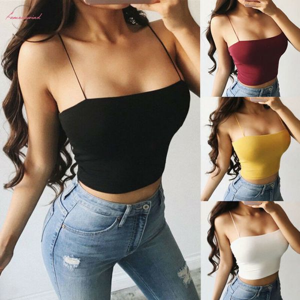 2020 brand new women fashion summer tanks vest lady casual crop cami camisole short 3fs, White
2020 brand new women fashion summer tanks vest lady casual crop cami camisole short 3fs, White