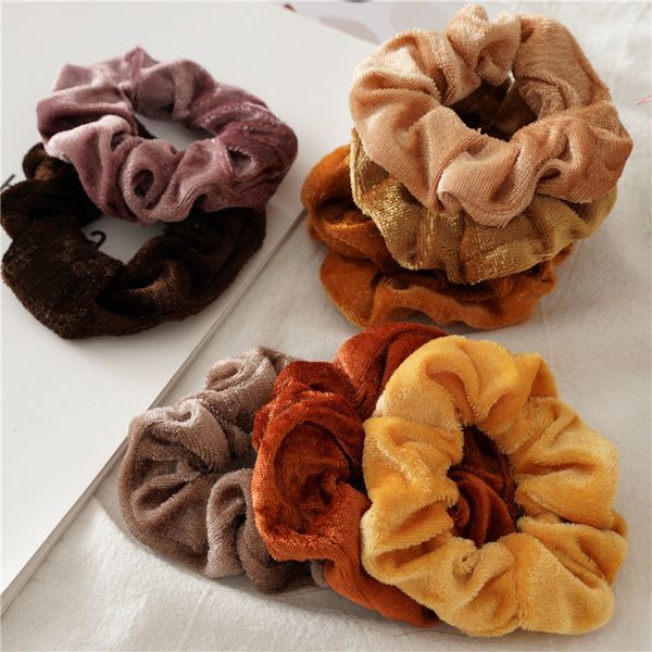 fw collection hair ring velvet cloth pony tails holder women's cloth hair accessories, 50 pcs/lot, Black;brown
fw collection hair ring velvet cloth pony tails holder women's cloth hair accessories, 50 pcs/lot, Black;brown