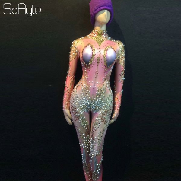 soayle rings female singer dj fancy diamonds pearls anti-cold tights stretch bottom long jumpsuit stage costume, Black;white
soayle rings female singer dj fancy diamonds pearls anti-cold tights stretch bottom long jumpsuit stage costume, Black;white