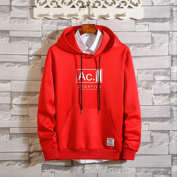 2019 new brand hoodie streetwear hip hop black red hooded jersey hoody sweat homme men's hoodies and sweatshirts plus size s-xxl
2019 new brand hoodie streetwear hip hop black red hooded jersey hoody sweat homme men's hoodies and sweatshirts plus size s-xxl