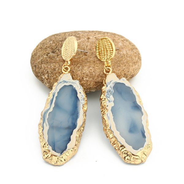 stone earrings fashion europe america statement irregular for women peersonalized girlfriend party imitation pearls vintage long, Silver
stone earrings fashion europe america statement irregular for women peersonalized girlfriend party imitation pearls vintage long, Silver