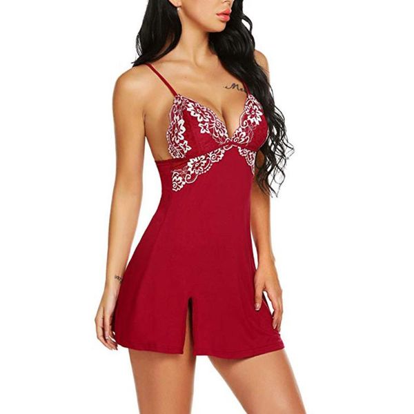erotic lingerie women lace night dress deep v nightgown sleepwear backless babydoll nightdress lenceria summer homewear, Black;red
erotic lingerie women lace night dress deep v nightgown sleepwear backless babydoll nightdress lenceria summer homewear, Black;red