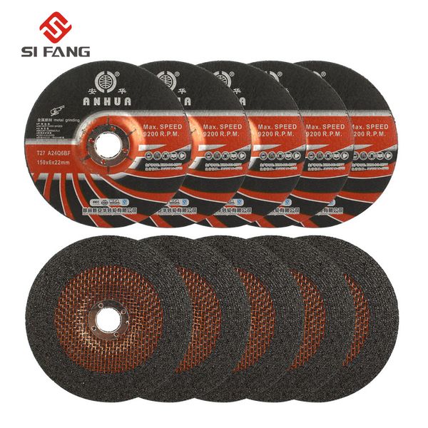 10pcs 150mm fiber reinforced resin blade for angle grinder 6'' cut off wheel t27 abrasive metal & metal steel grinding disc
10pcs 150mm fiber reinforced resin blade for angle grinder 6'' cut off wheel t27 abrasive metal & metal steel grinding disc