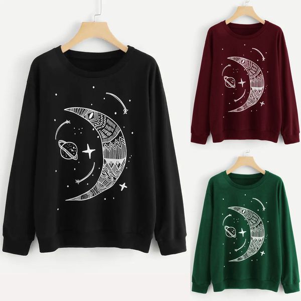 new autumn 2019 new social harajuku hoodies womens casual solid color star moon pattern long-sleeved turtleneck sweatshirt s-2xl, Black
new autumn 2019 new social harajuku hoodies womens casual solid color star moon pattern long-sleeved turtleneck sweatshirt s-2xl, Black