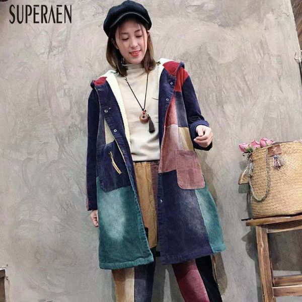 superaen 2019 winter new warm parkas coat women wild casual fashion hooded parkas coat female corduroy hooded women clothing, Black
superaen 2019 winter new warm parkas coat women wild casual fashion hooded parkas coat female corduroy hooded women clothing, Black
