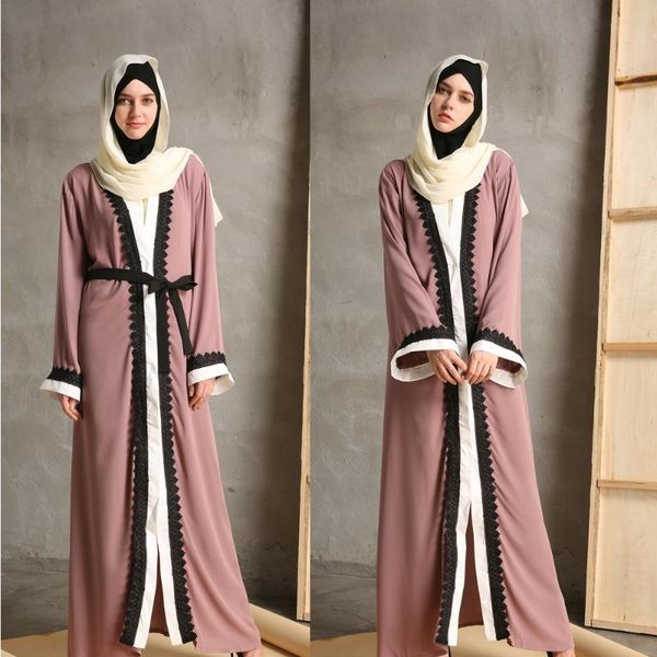 muslim women abaya lace long maxi dress open kimono islamic dubai kaftan arab jilbab cardigan qatar turkish ramadan gown fashion, Red
muslim women abaya lace long maxi dress open kimono islamic dubai kaftan arab jilbab cardigan qatar turkish ramadan gown fashion, Red