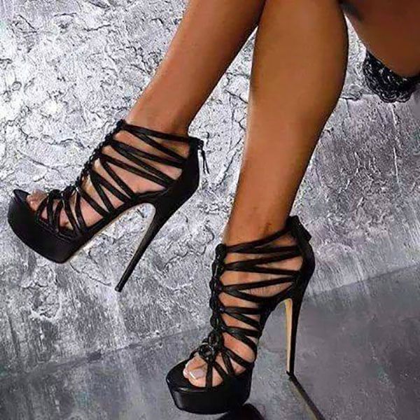 kolnoo customized handmade women's high heel platform sandals crosscriss straps party prom shoes fashion summer casual sandals shoes d2, Black
kolnoo customized handmade women's high heel platform sandals crosscriss straps party prom shoes fashion summer casual sandals shoes d2, Black