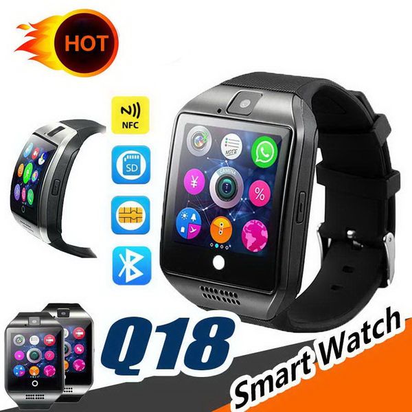 q18 smart watch bluetooth watches dz09 wristwatch with camera tf sim card slot pedometer answer call with box for android ios iphone samsung
q18 smart watch bluetooth watches dz09 wristwatch with camera tf sim card slot pedometer answer call with box for android ios iphone samsung