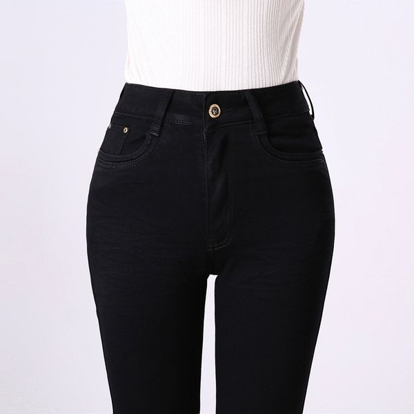 spring black jeans mom straight denim trousers plus size women pants high waisted stretchy large size jeans for female, Blue
spring black jeans mom straight denim trousers plus size women pants high waisted stretchy large size jeans for female, Blue