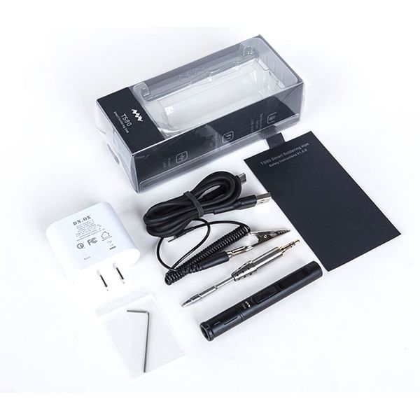 new type ts 80 portable mini smart programable oled digital adjustable electric soldering iron soldering station usb type c
new type ts 80 portable mini smart programable oled digital adjustable electric soldering iron soldering station usb type c