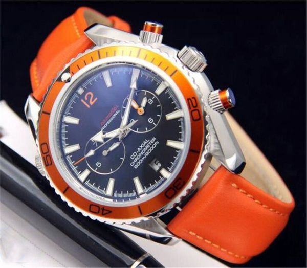 46mm luxury mens designer watches quartz movenment wristwatches leather stainless steel band montre de luxe pour hommes, Slivery;brown
46mm luxury mens designer watches quartz movenment wristwatches leather stainless steel band montre de luxe pour hommes, Slivery;brown