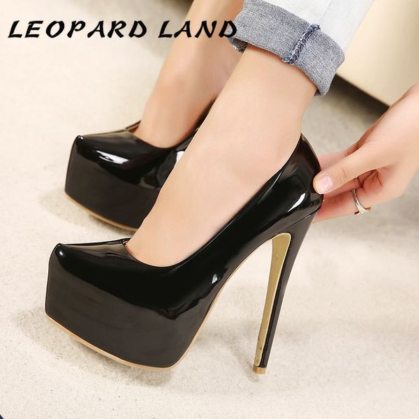 leopard land women's elegant temperament women's shoes original single new high waterproof platform high heels supply pumps wz, Black
leopard land women's elegant temperament women's shoes original single new high waterproof platform high heels supply pumps wz, Black