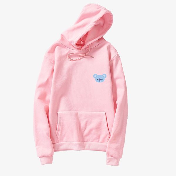 2019 kpop bts hoodies sweatshirts women kawaii koala printed long sleeve fleece casual harajuku cute cartoon fans clothes, Black
2019 kpop bts hoodies sweatshirts women kawaii koala printed long sleeve fleece casual harajuku cute cartoon fans clothes, Black