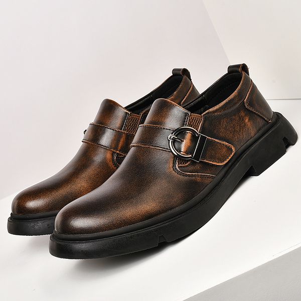 natural leather men's shoes 2019 spring and autumn fashion british style new outdoor high-lace-up boots, Black
natural leather men's shoes 2019 spring and autumn fashion british style new outdoor high-lace-up boots, Black
